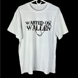 Morgan Wallen Women’s White Graphic Tee XL NEW